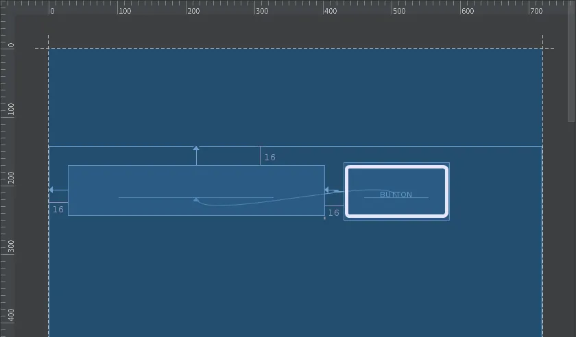 Gambar 4. Constraint Pada Tombol
