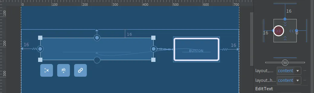Gambar 5. Wrap Content Width