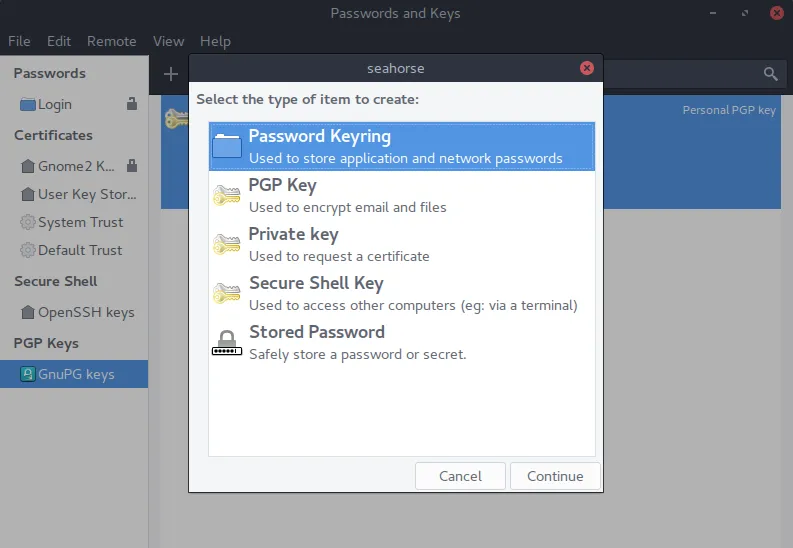 An image of seahorse window
